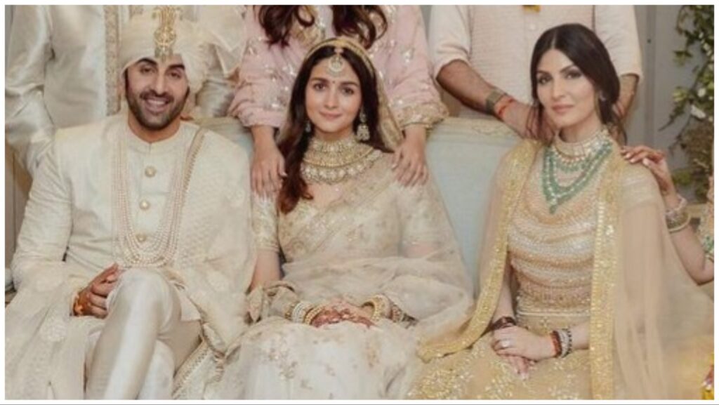 Alia Bhatt With Husband And sister in law